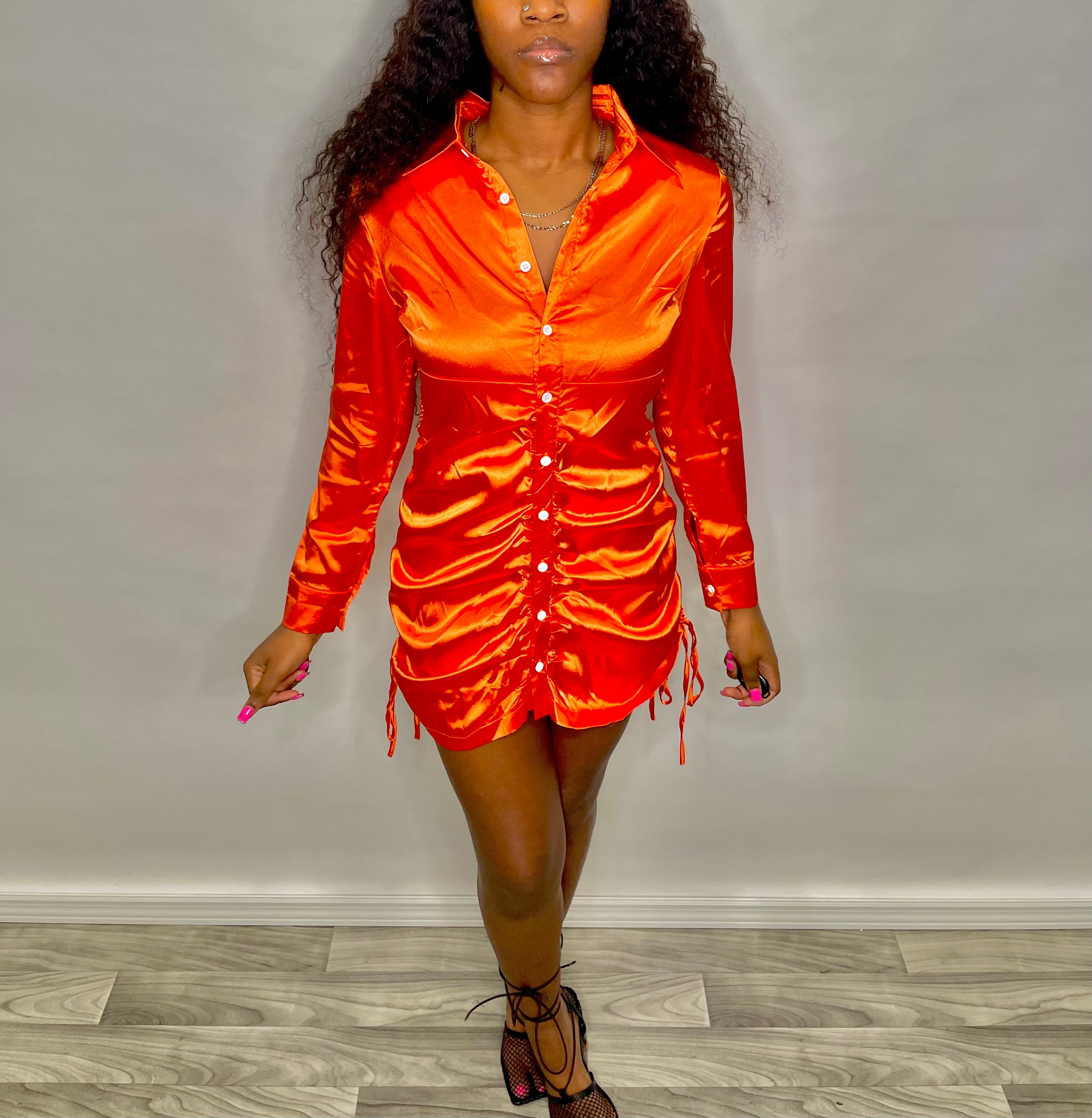 Shayna Button Up Dress